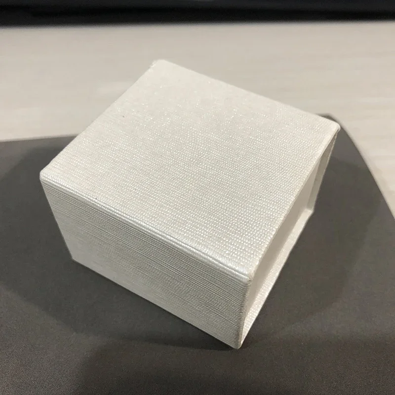 White ring box, Not Sell Separately, Sell Together With Ring Only ,without logo fit dropshipping