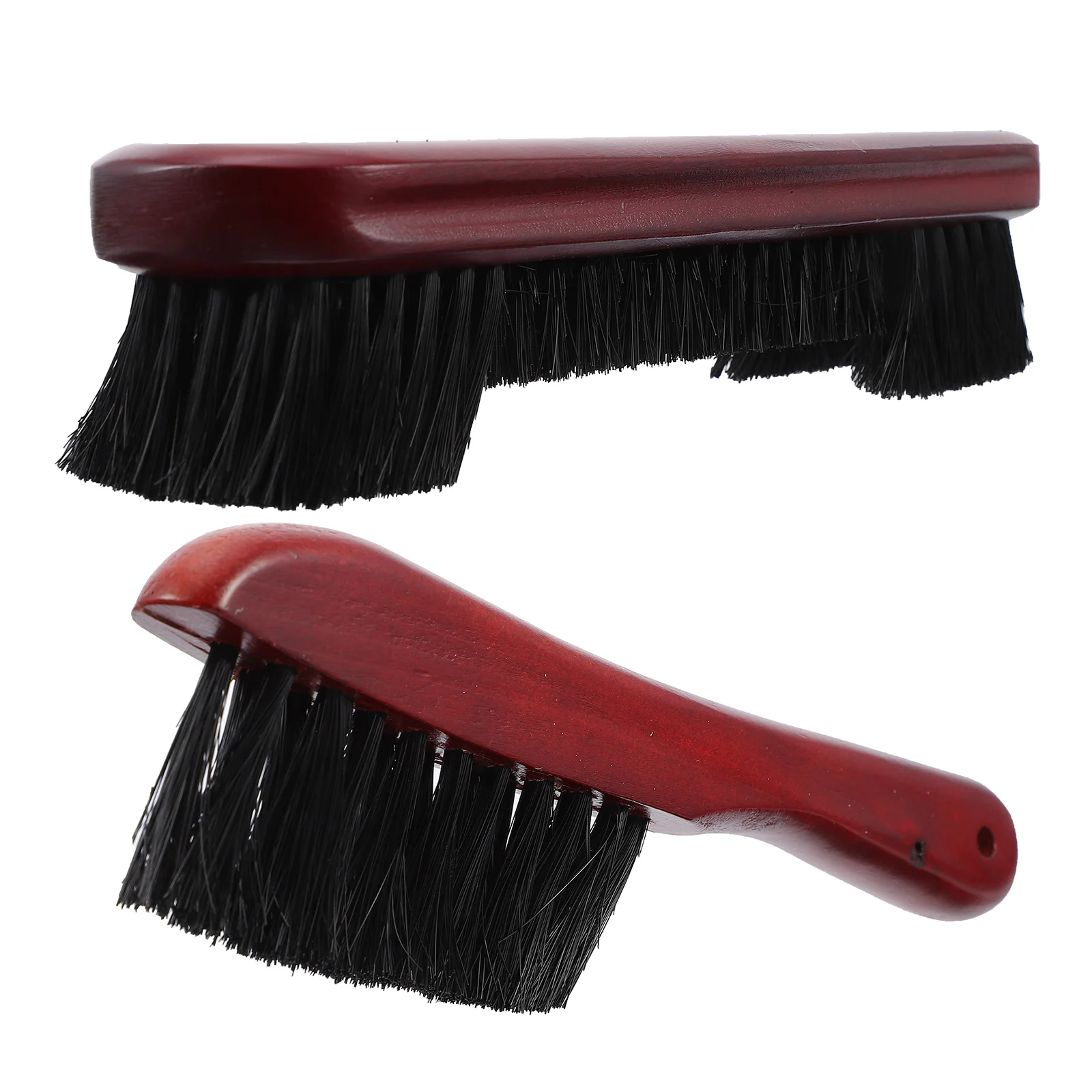 

2 Pcs Pool Table Billiards Cleaning Tool Set Brush Accessory Vacuum Kit Brown Wooden