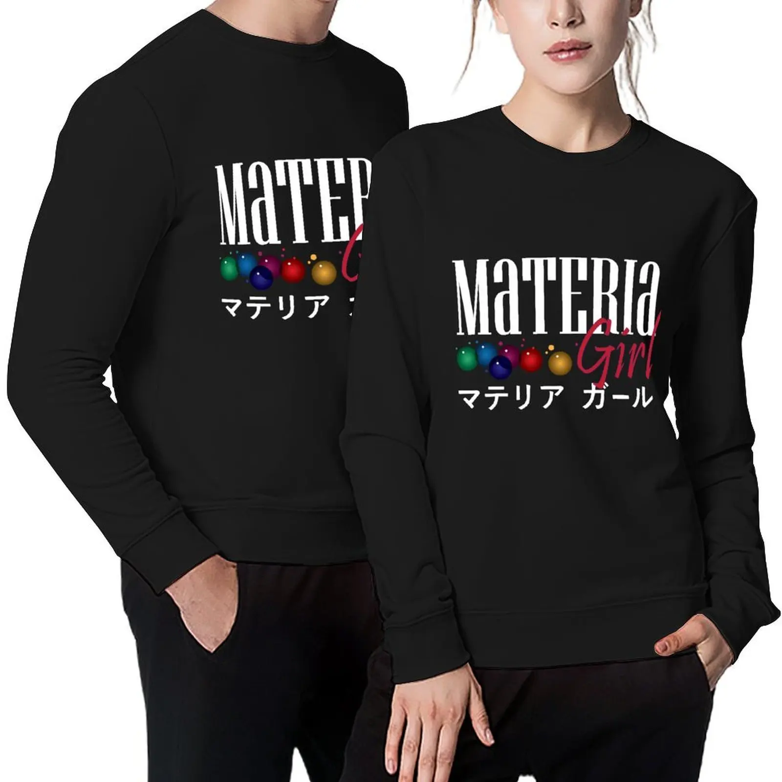 

Materia Girl Tee Pullover anime clothes male clothes men's clothes autumn sweatshirt