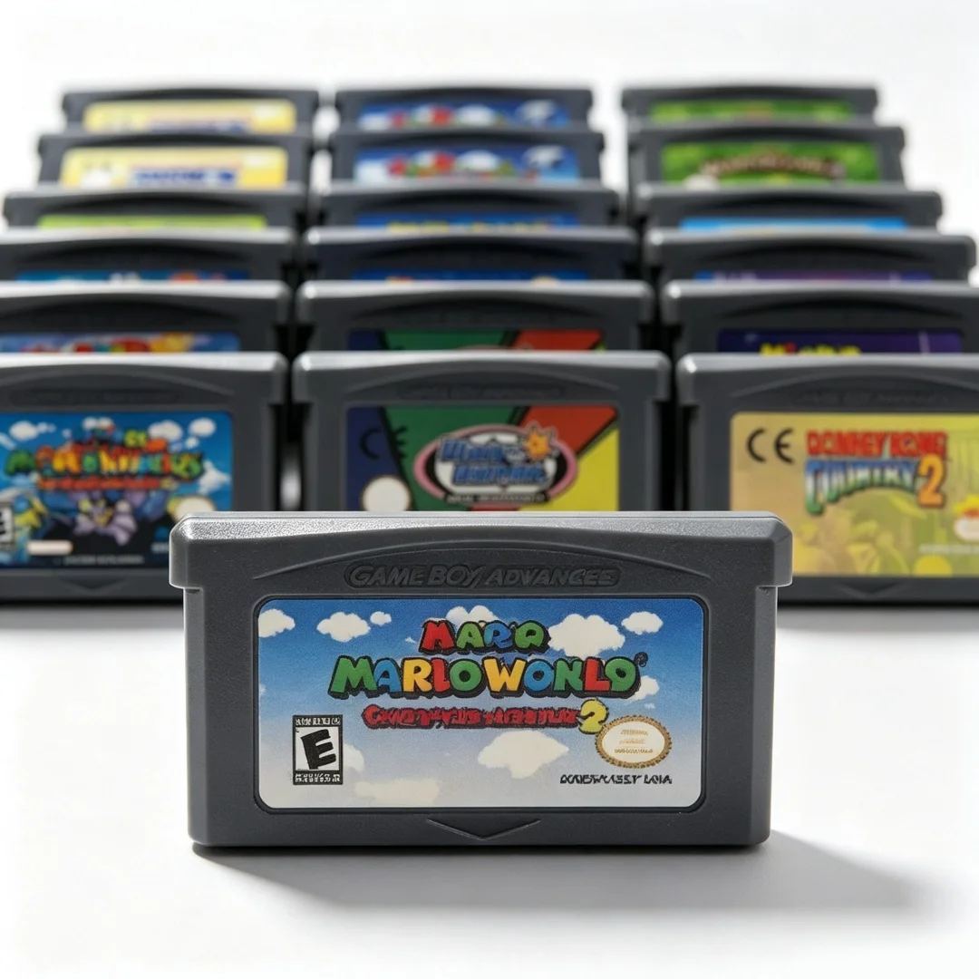 GBA Game Cartridge Cards EUR & USA Version For Game Boy Advance GBA SP DS Lite Vintage Game Collection Gift view 2