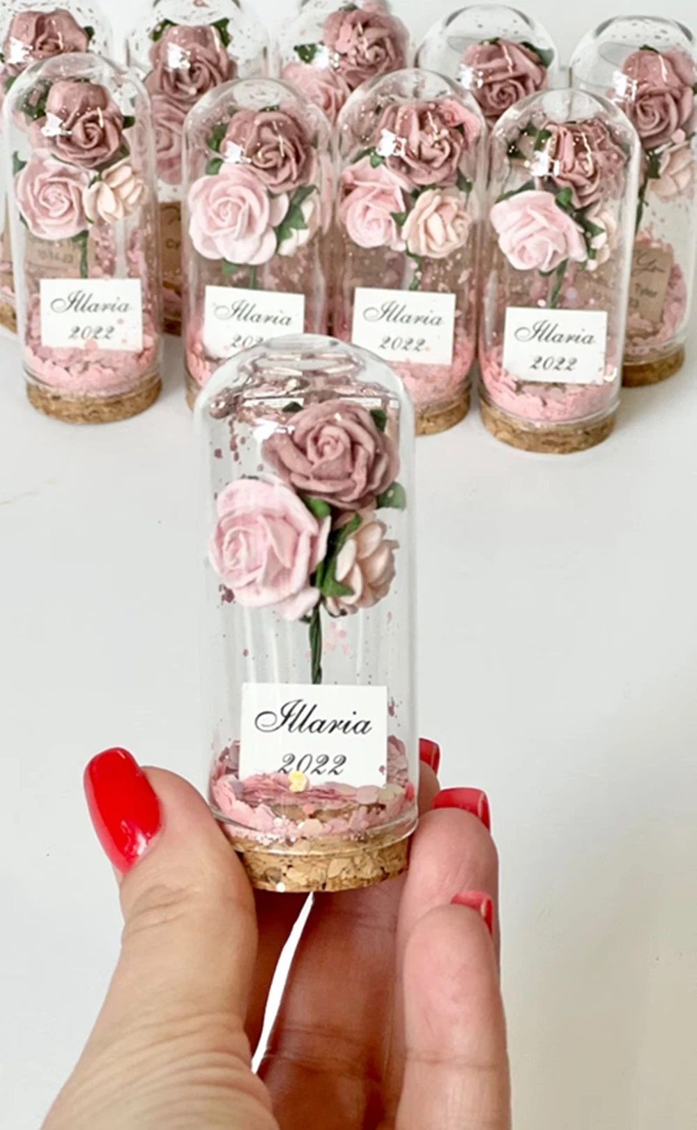 10 pcs Favors for guests, Wedding Favors, Favors, Pink favors, Blush Favors, Custom Favors, Beauty and the Beast, Party Favors,