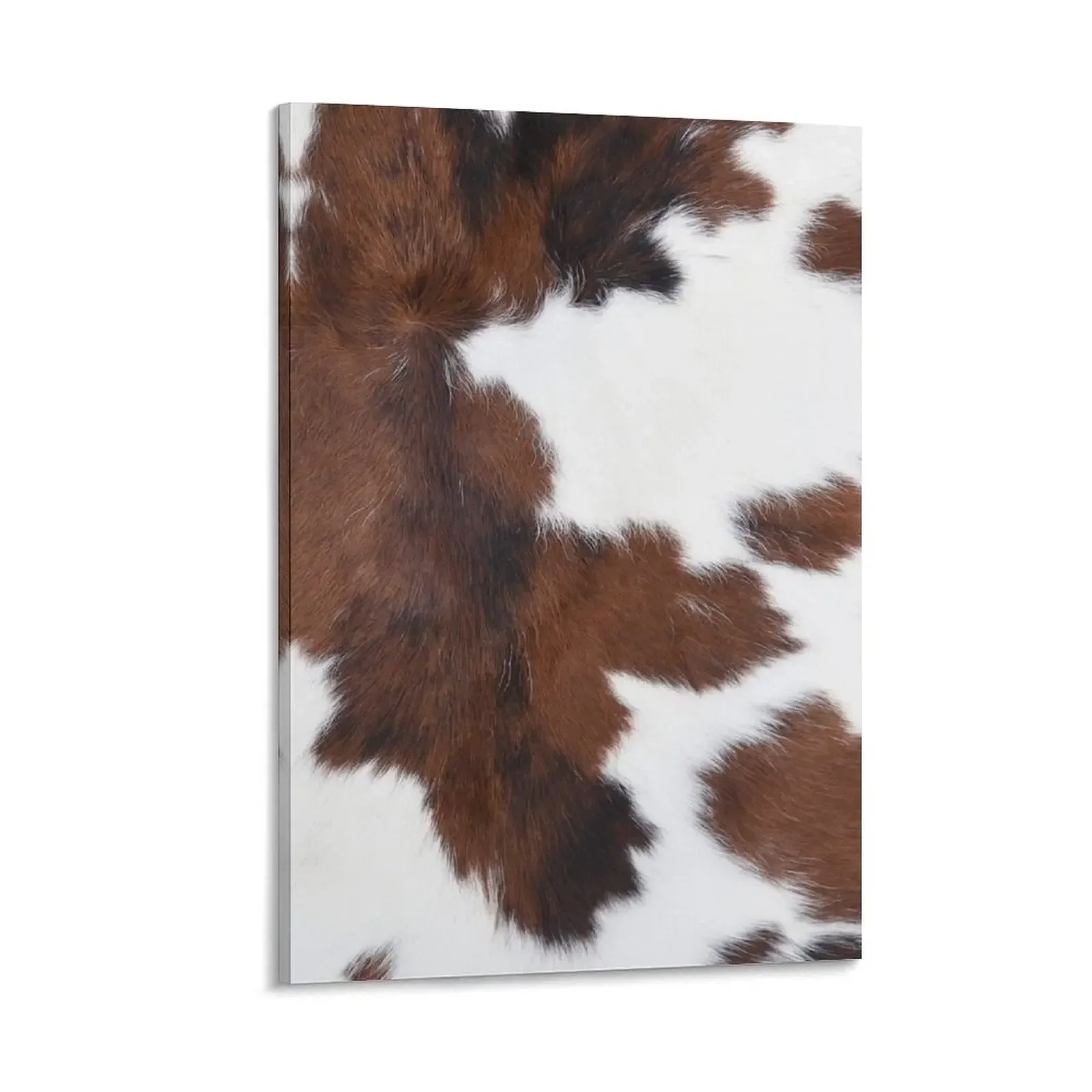 

Cow Hide Brown & White Canvas Painting Decorative paintings decor cute room decor paintings wall decor