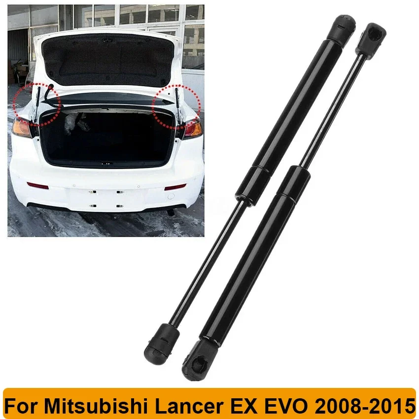 

2pcs Rear Trunk Tailgate Gas Strut For Mitsubishi Lancer EX EVO 2008-2015 Spring Shock Lift Support Rod Bars Car Accessories