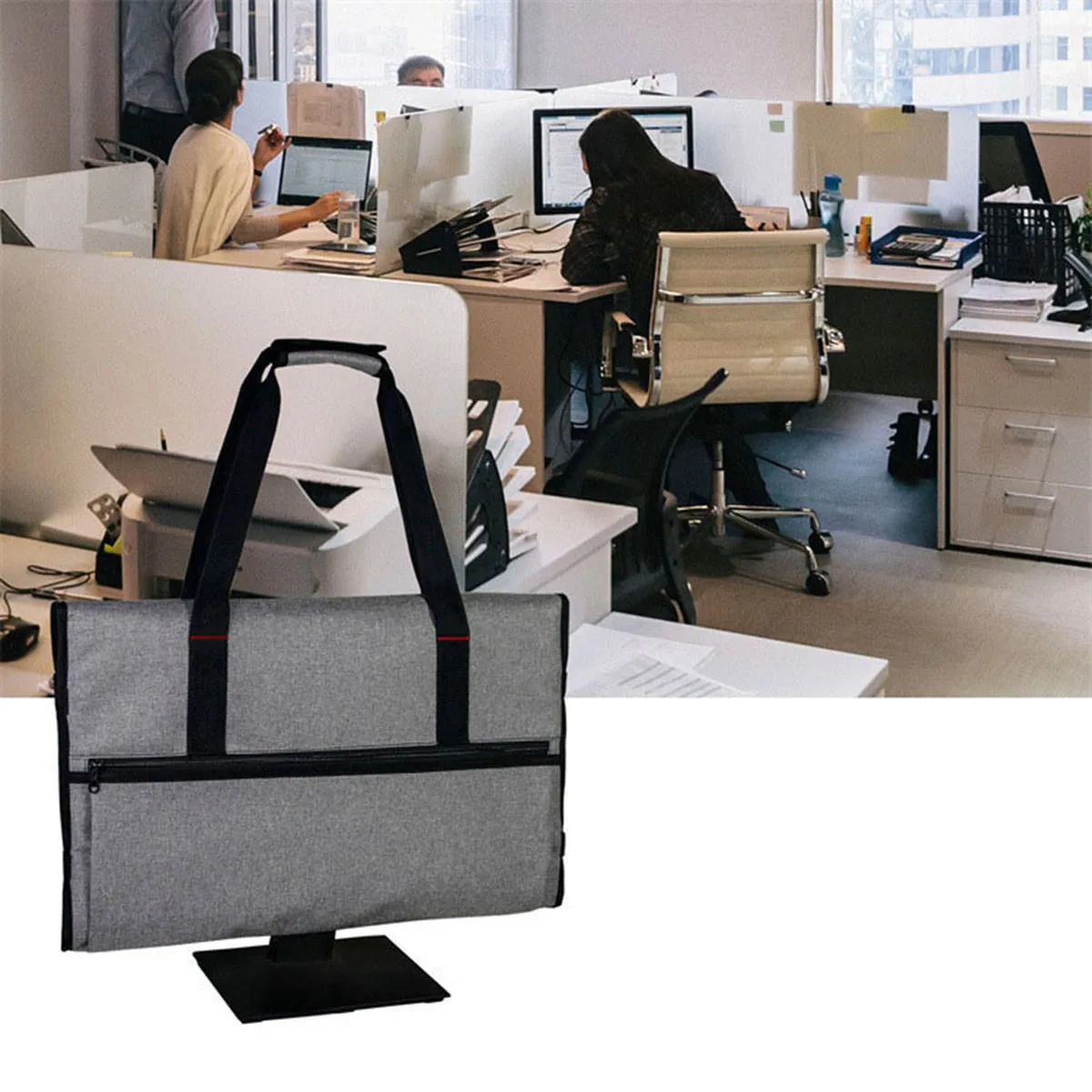 

Household moving display screen storage bag, computer display screen moving tote bag, single pack