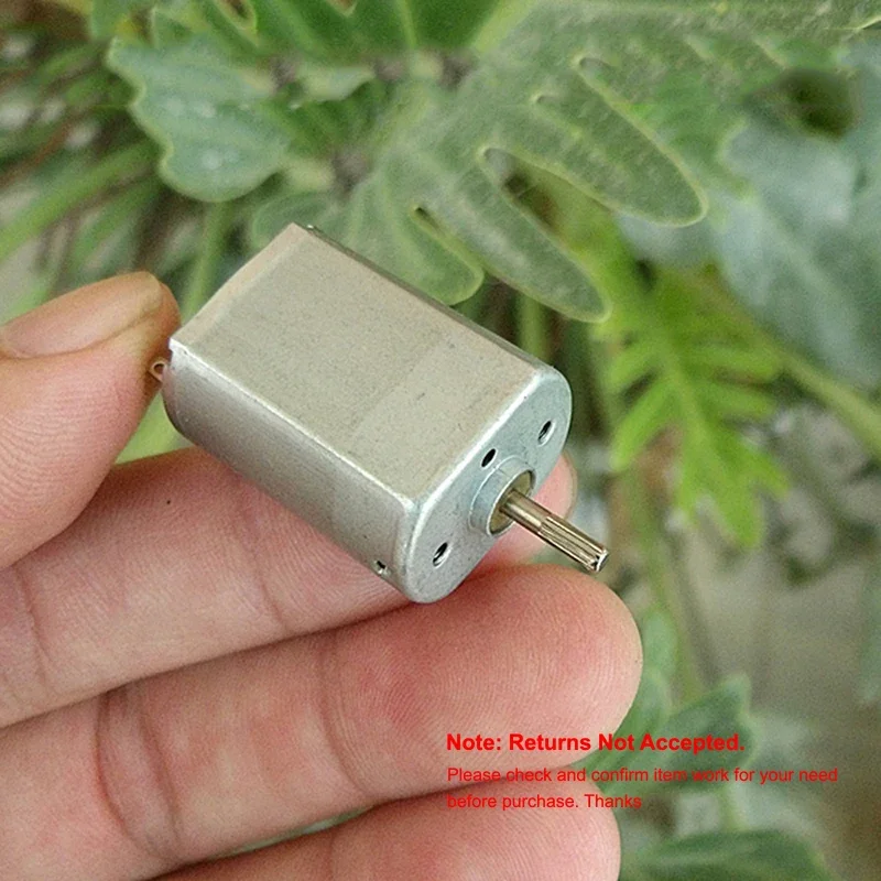 DC12V-24V 17200RPM High Speed Power 130 Motor Micro Precious Metal Brush Mini FP-130 Motor DIY Toy Car Model