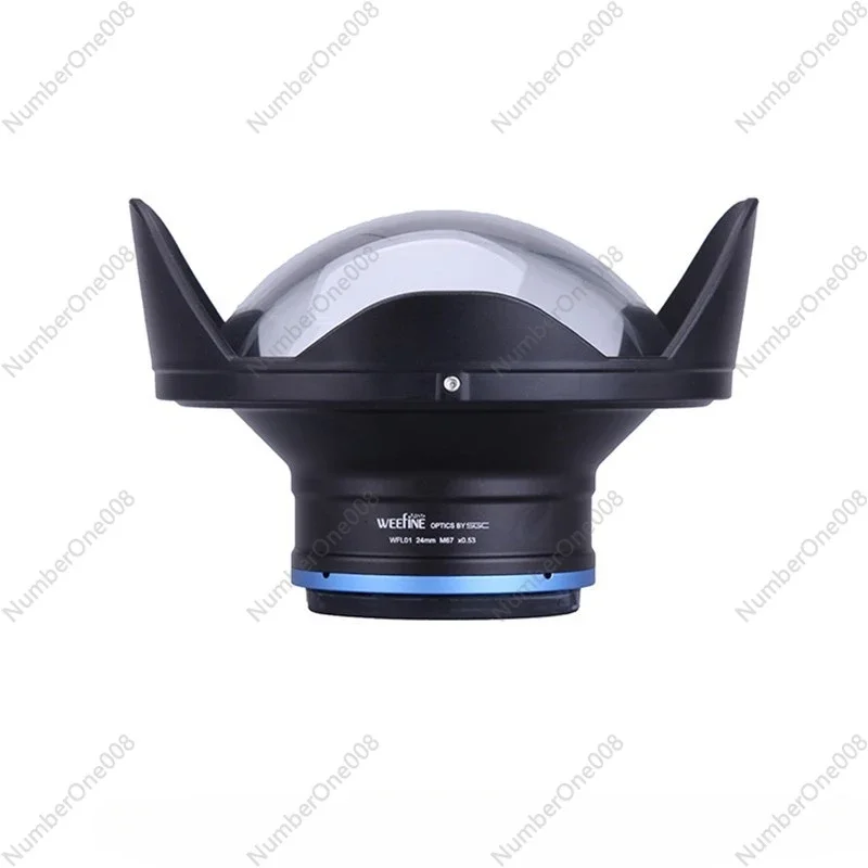 24mm External Wide Angle Lens M67 145° Underwater Wide Angle Lens (M67 Interface)