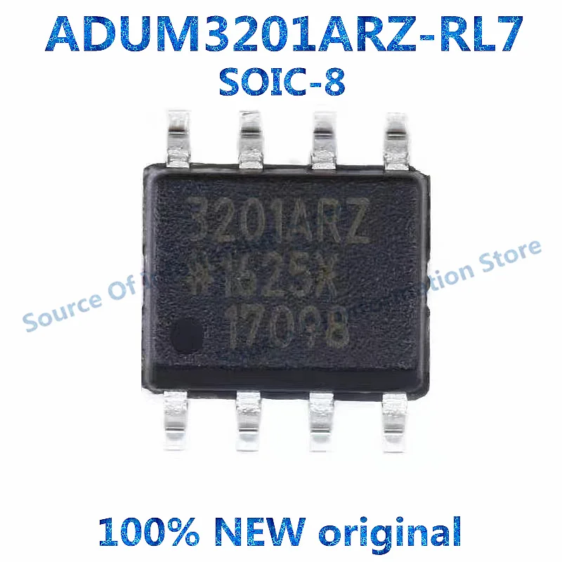 

ADUM3201ARZ-RL7 SOIC-8 Dual Channel Digital Isolator IC Chip, 100% New