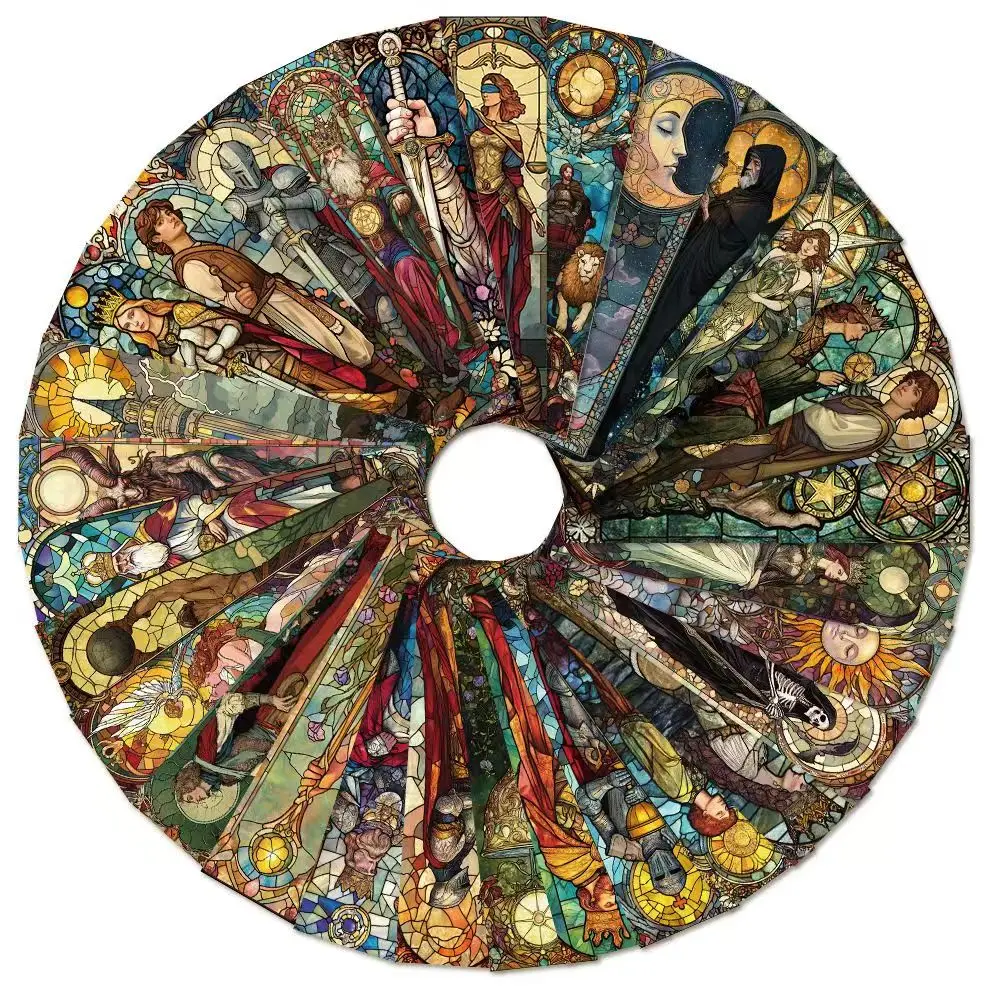 30Pcs Tarot Card Bookmarks Thick Paper Book Marks Vintage Occult Design Fortune Telling Page Markers For Book Lovers Gift Pack