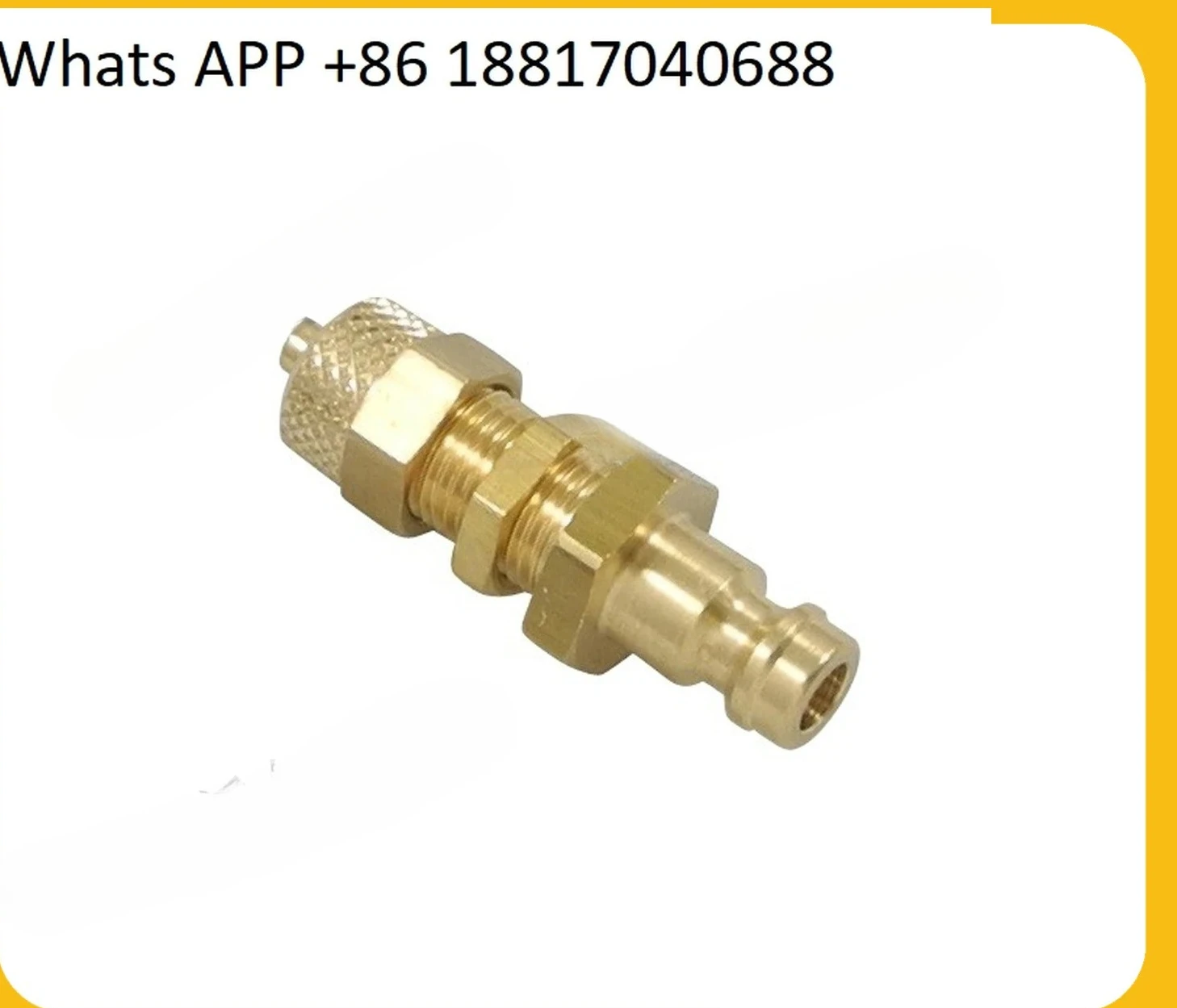 21 Quick change connector plug male 21SFKS06MXX