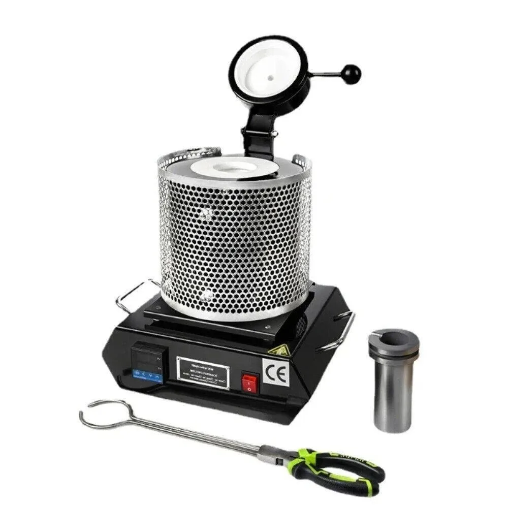 1-3 KG Gold Capacity Induction Melter Melting Furnace Refine Metal Gold Silver Copper Smelting Machine Jewelry Equipment