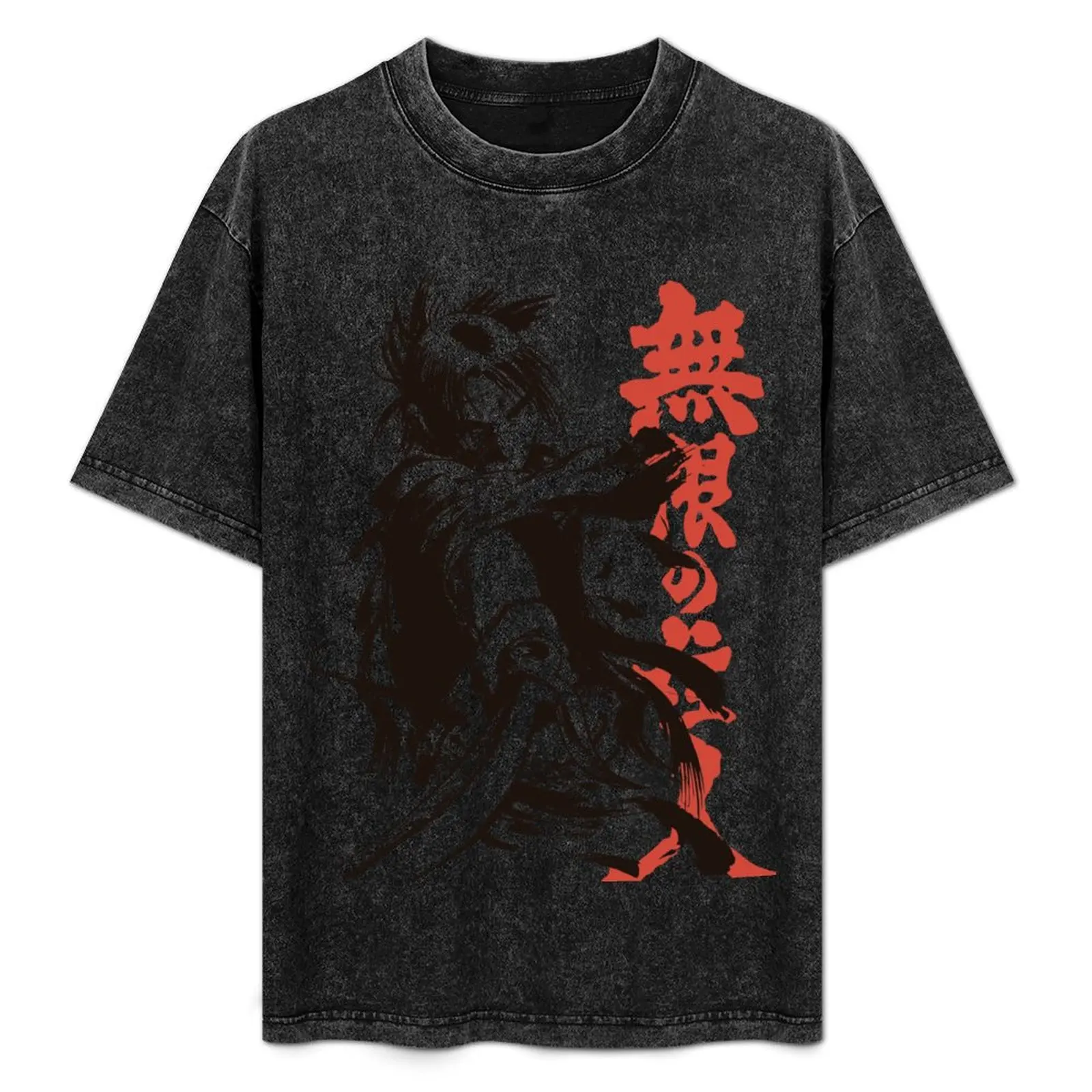 

 Blade of the Immortal Art - Stunning Manga-Inspired Design T-Shirt Anti-Perspiration Workout Top