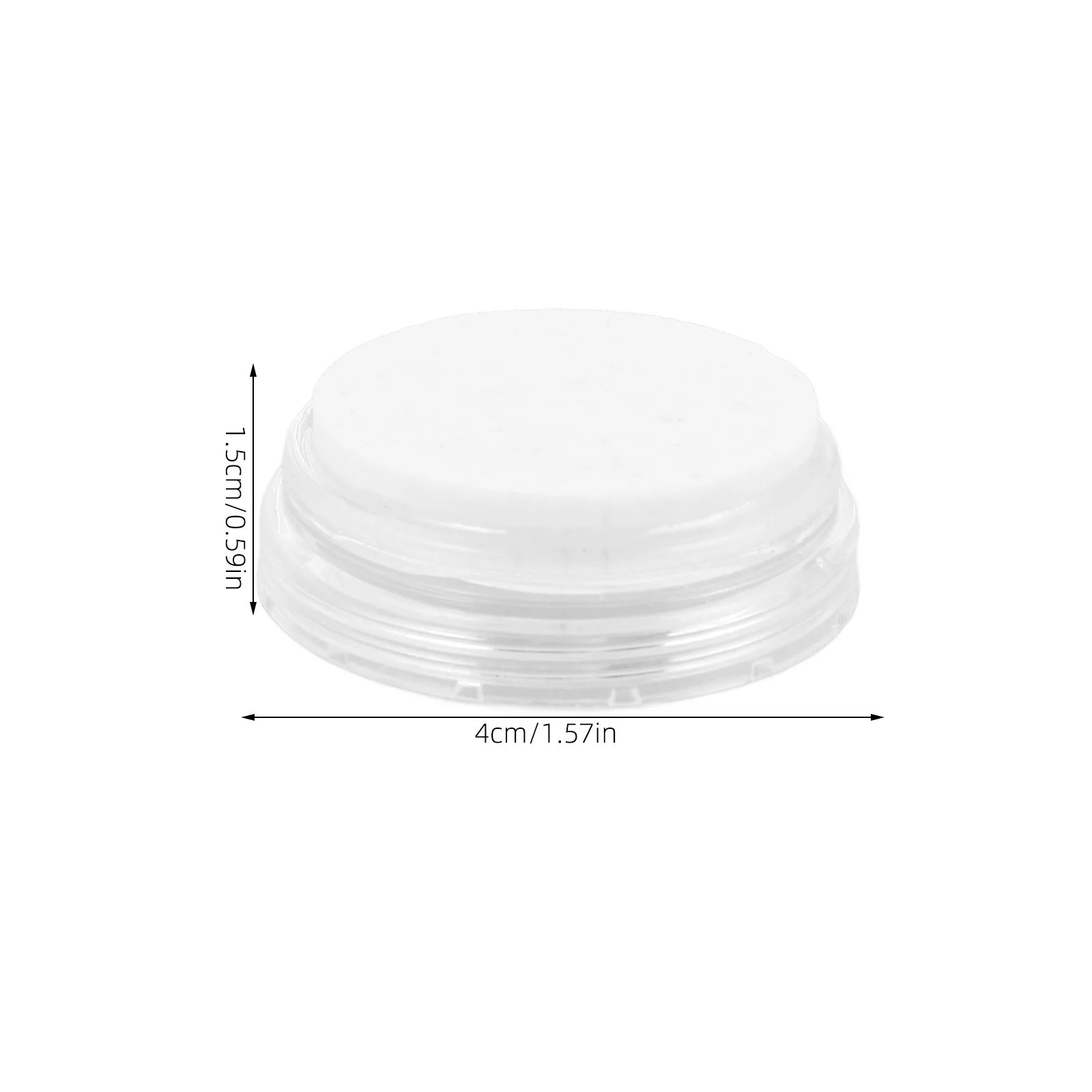 

5 Pcs Oxygen Pump Bubble Stone Fish Tank Aquarium Air Diffuser Round Base Bubbler Pad Discs Reusable Longtime Home Office