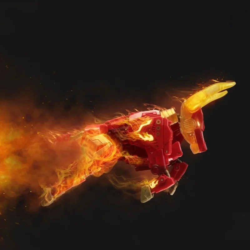 ビーストボックスシリーズ 52toys ホットスピア レッドブル 変身おもちゃ トレンディプレイモデル ハンドヘルドギフト デスクトップオーナメント コレクターズアイテム