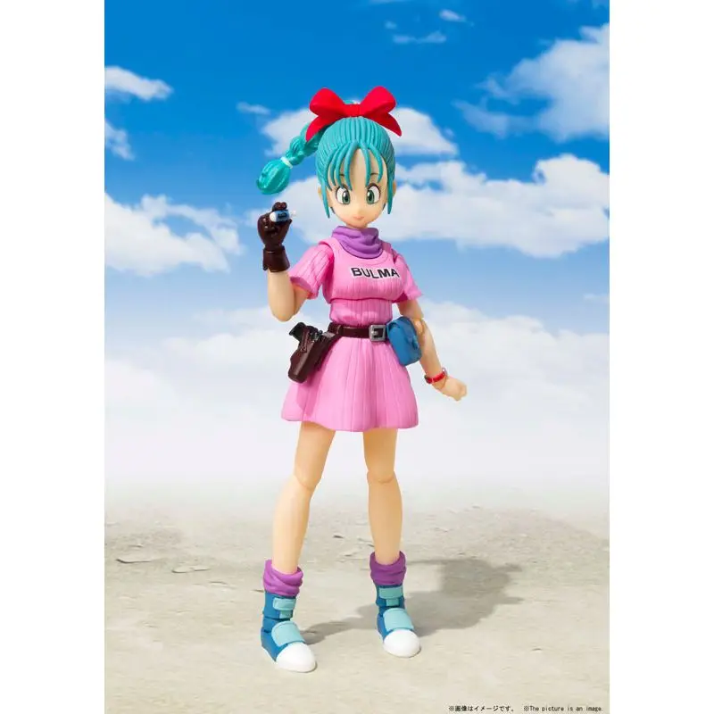 Dragon Ball Z Bulma figura S.H.Figuarts Bulma Anime comienzo de una gran colección de aventuras figuras modelo juguetes regalos de cumpleaños