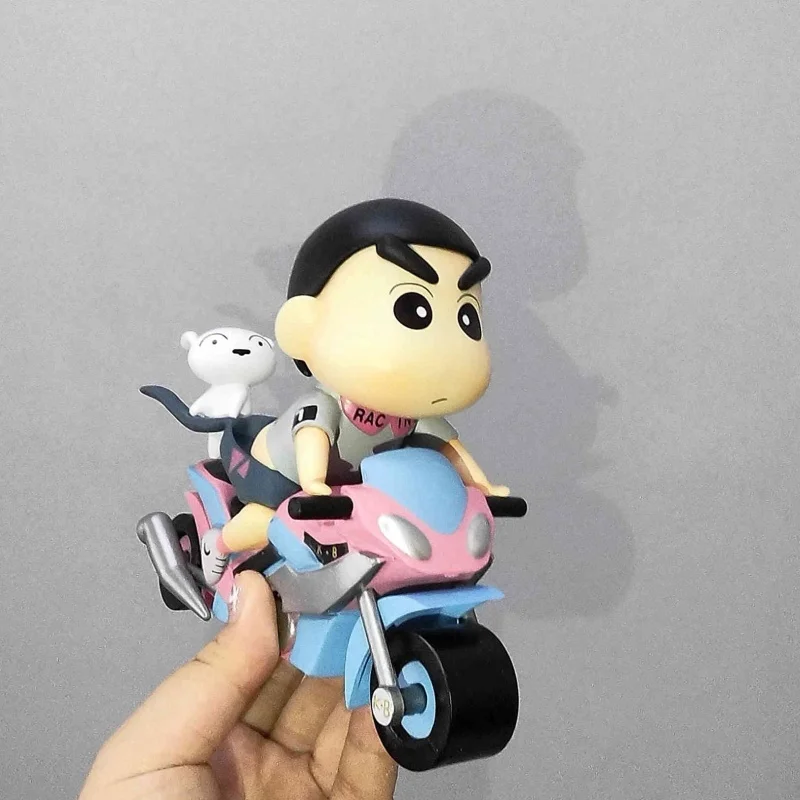 Figuras de Anime Crayon Shin-Chan, muñeco de juguete, neumático móvil, figura de acción, Manga, estatua Gk, modelo regalo de cumpleaños, novedad de 2024