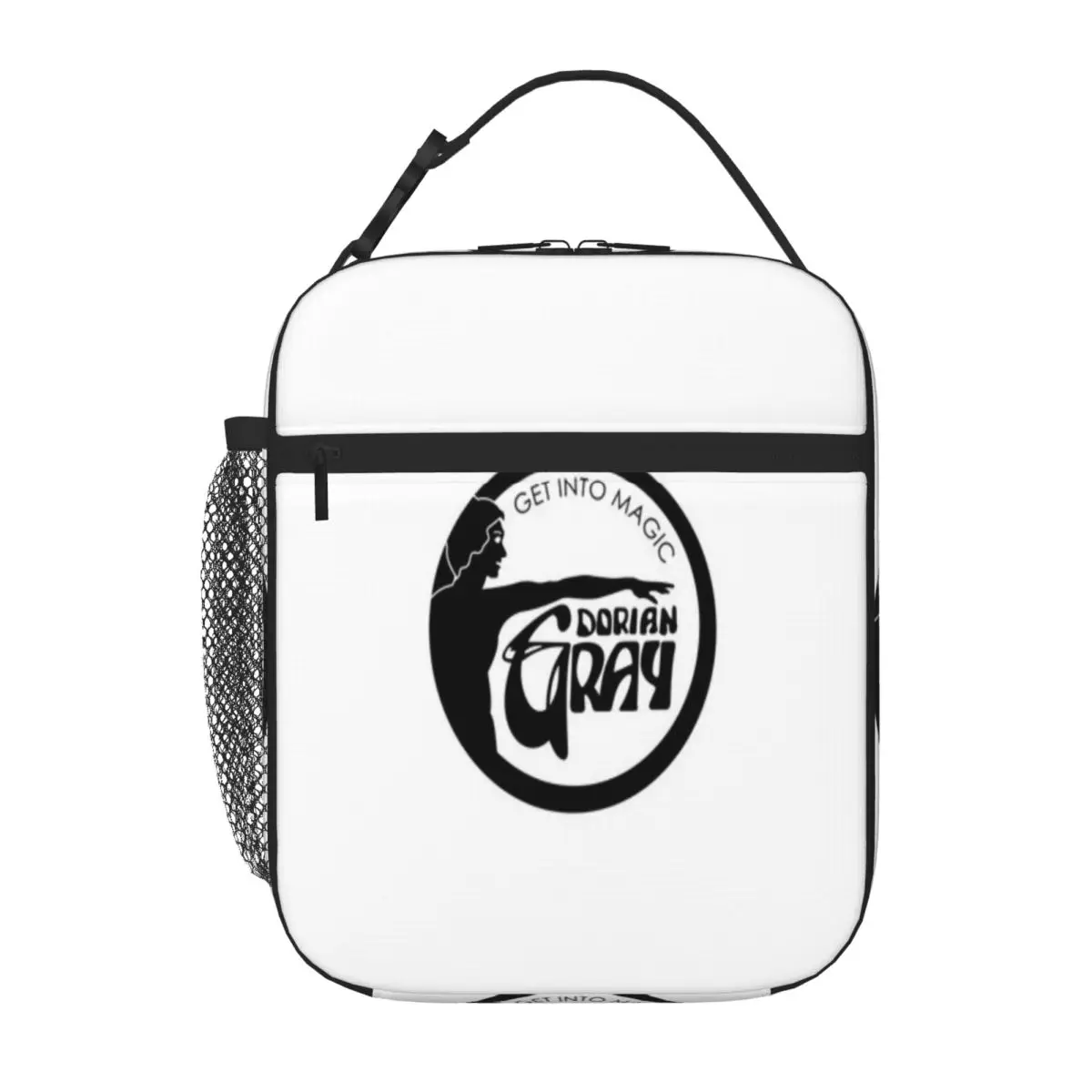 Bestselling Dorian Gray Denim Style Lunch Bag Fishing Trip Insulated Lunch Pouch