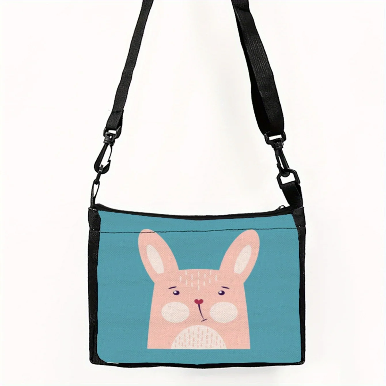 

Cute Animal Cartoon, Stylish Shoulder Bag, Daily Light Commuting Bag, Adjustable Shoulder Strap,Very Suitable for Fun Activities