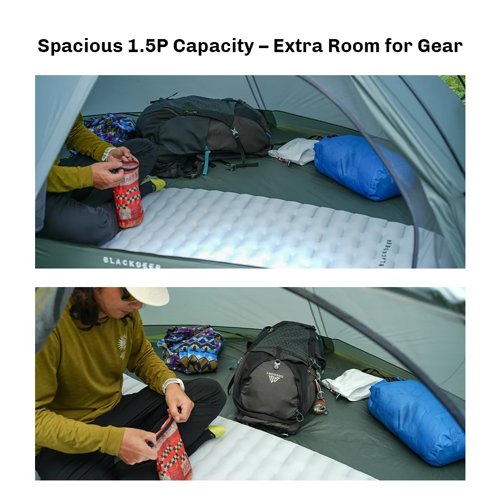 Blackdeer Gallop 1.5P Ultralig - Outdoor Camping Solo ulasan dan harga