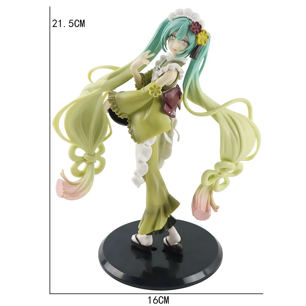 Neue Anime Hatsune Miku Actionfigur Kawaii Sammlerstück Modell Rosa Sakura Kawaiii Puppe Sammlerstücke Spielzeug Tortendekoration