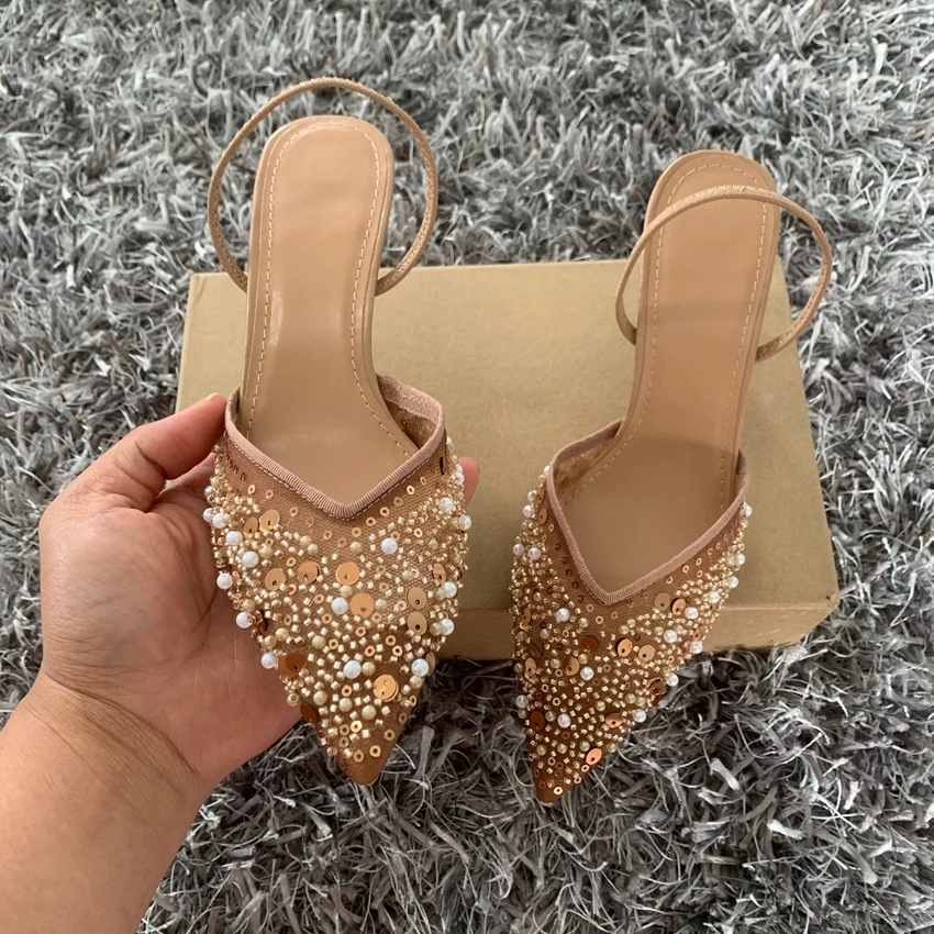 Fashion High Heeled Formal Par - Slingback Heel Formal 评论和价格