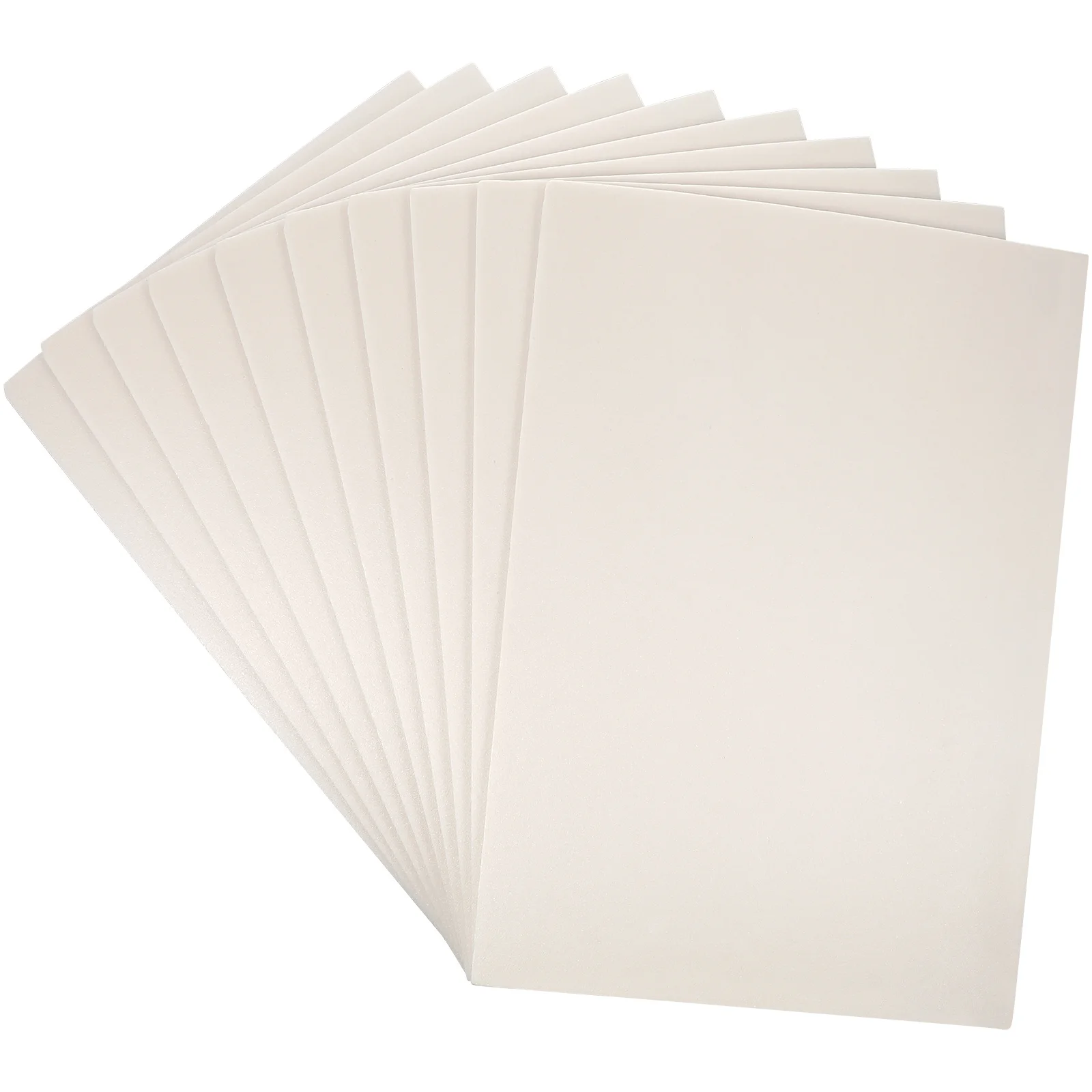 10 pcs Blow Molding Board 8K Size Plastic Blank Boards For Crafting Diy Projects Presentation Display Printmaking Sheet Craft