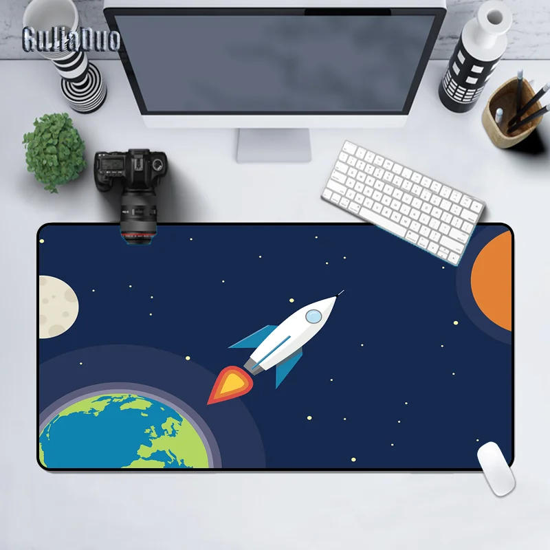 

400x900 Gamer Minimalism Art Latge Size Mouse Pad Notebook Keyboard Table Desk Mat Gaming Accessories Non-slip Mousepad Carpet