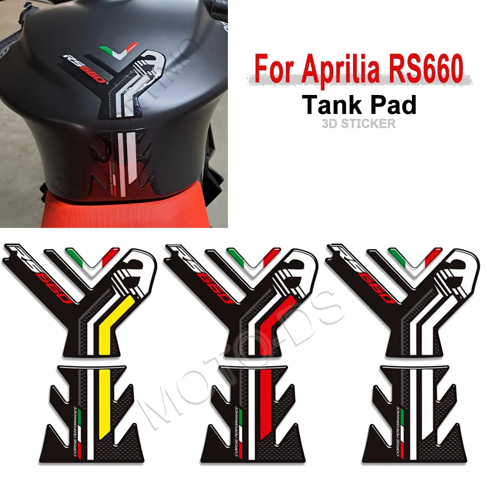 

RS660 Motorcycle Stickers Fuel Tank Pad Protector Sticker Decals For Aprilia RS660 RS 660