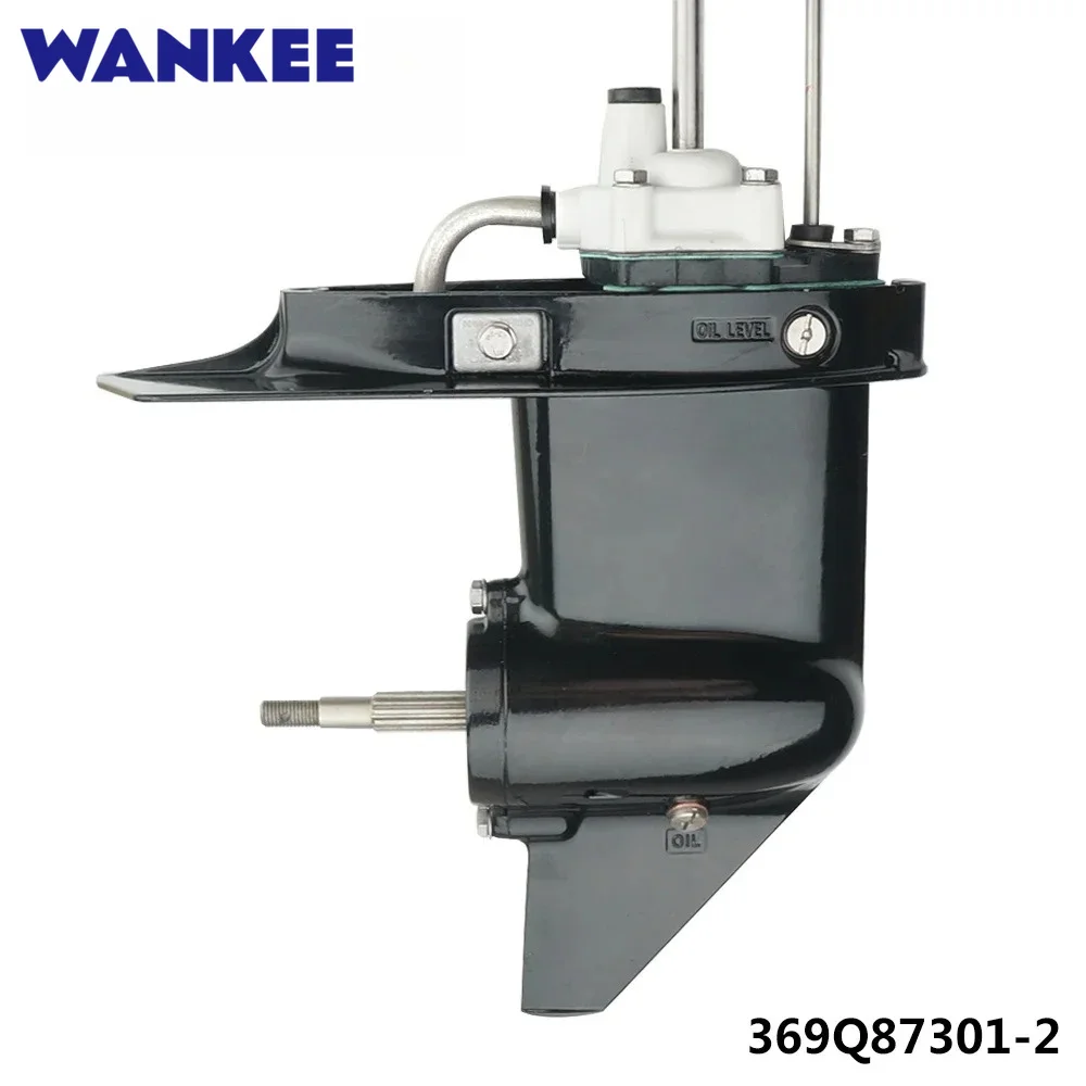 369-87301-2 3GRQ873010 Lower Unit Assy S for Tohatsu MFS NSF 4 5 6HP 2 Stroke Outboard 2002-2014