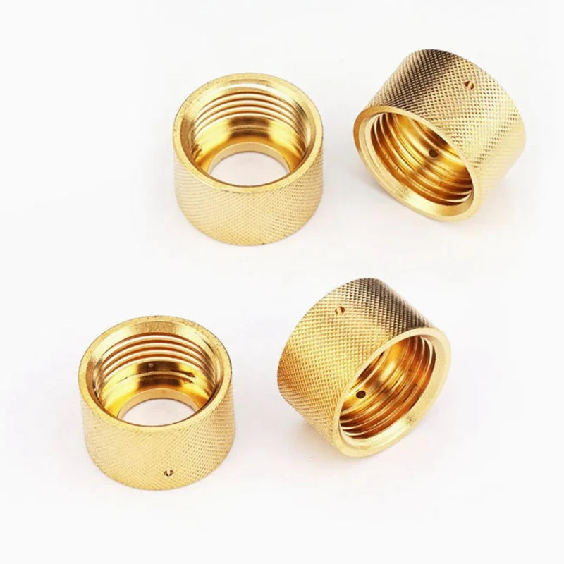 

Cnc Professional Milling Machining Service CNC 3,4,5 Axis Brass Metal Rapid Prototype Net-patterned Internal Threaded Fittings