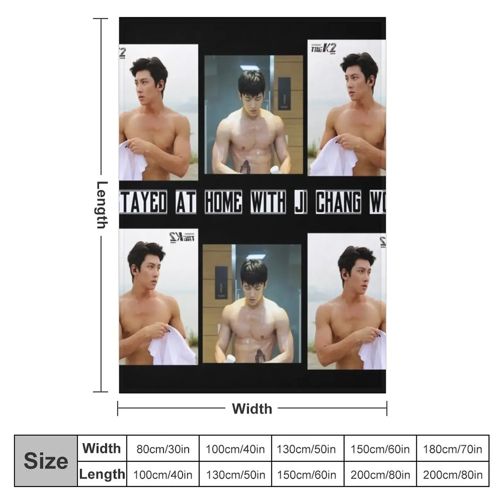 Ji Chang Wook [ISH] Series Throw Blanket Thermal Weighted Blankets