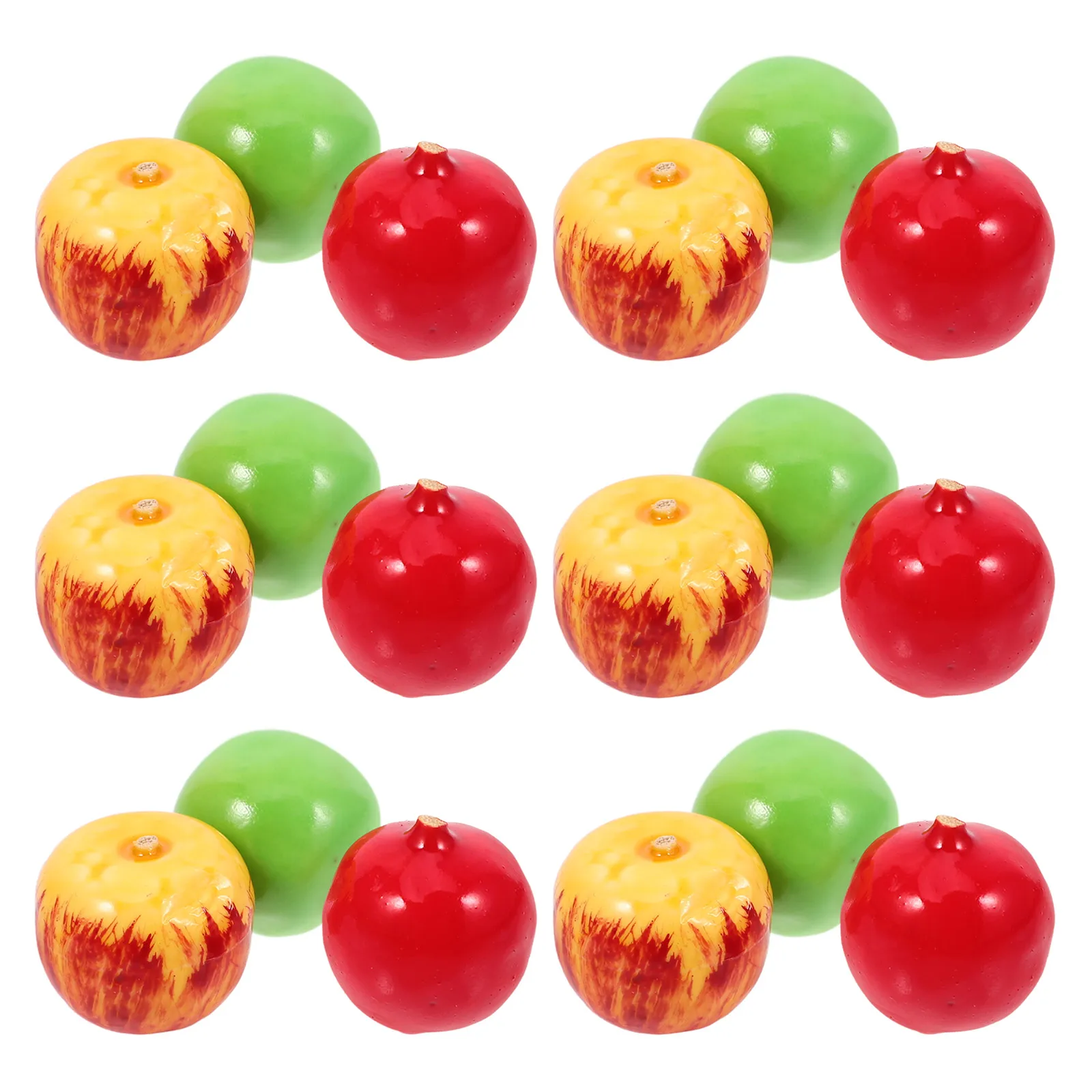 

90 Pcs Mini Simulated Artificial Fruit Decor Lifelike Foam Orchard Adornment Home Photo Props Decoration