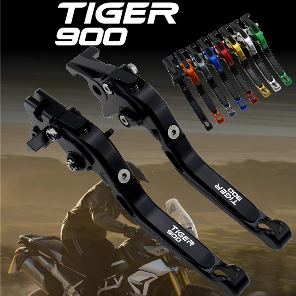 

For Triumph Tiger 900 Rally Pro Tiger900 2020 2021 2022 Motorcycle Accessories Folding Extendable Adjustable Brake Clutch Levers