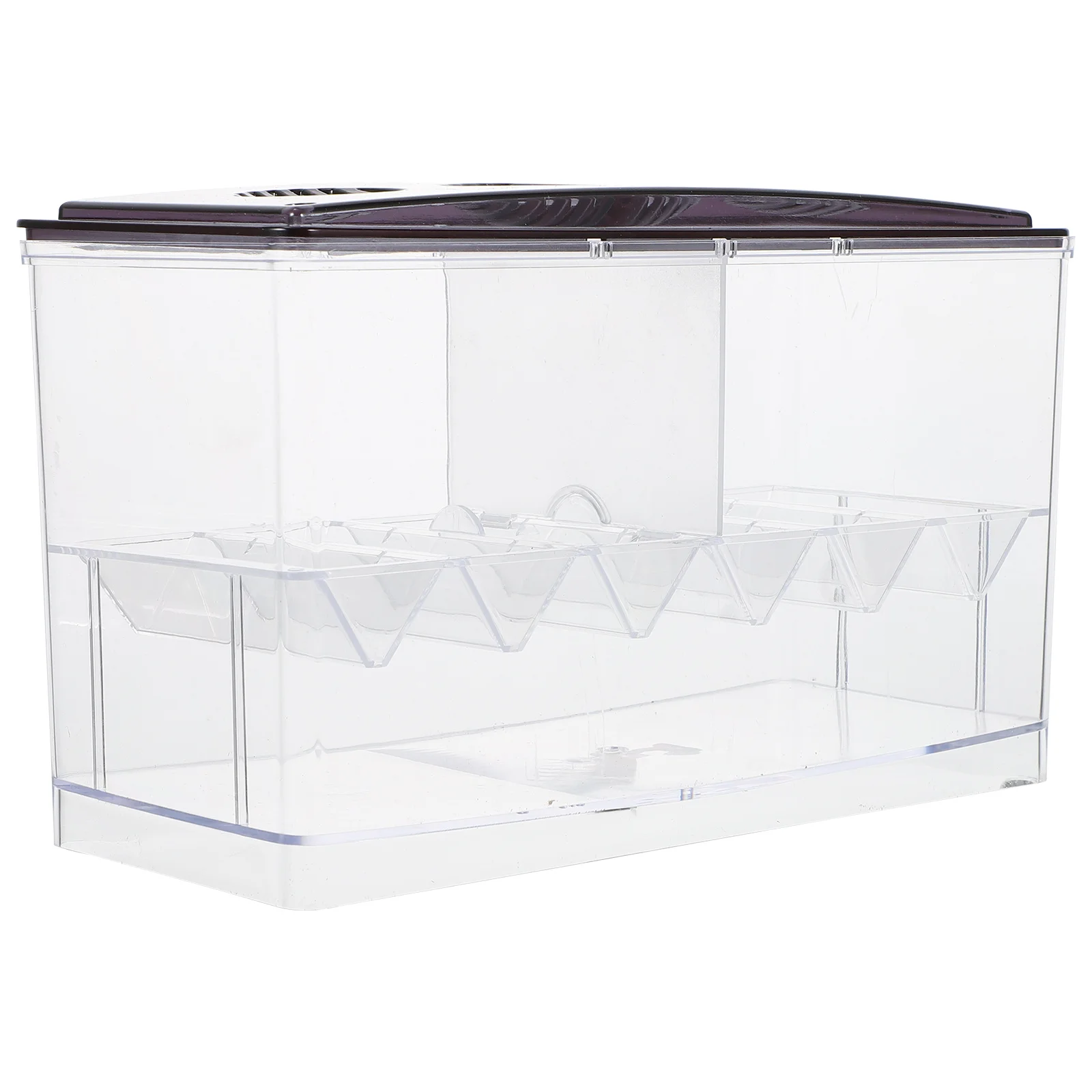 

Fish Breeding Isolation Box Acrylic Stable Aquarium Breeding Accessory Transparent Multi-Function Incubation Box