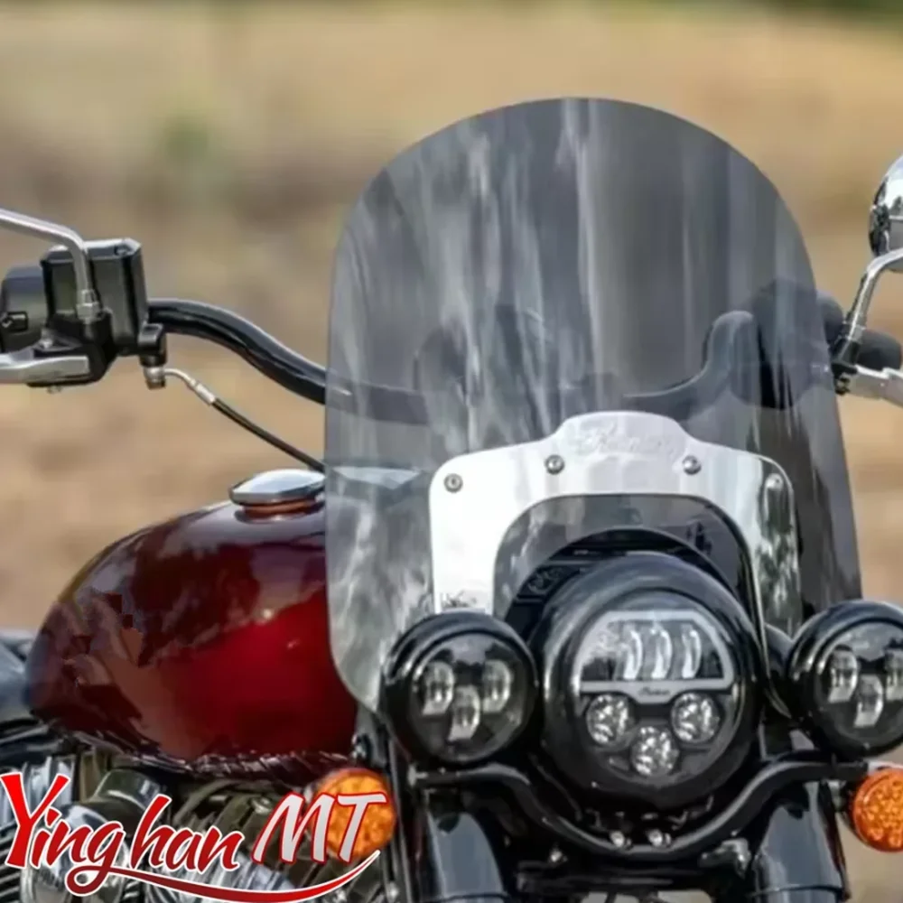 Motorcycle Quick Release Windshield For Indian Chief Bobber Dark Horse Super Chief Limited 2022-2026