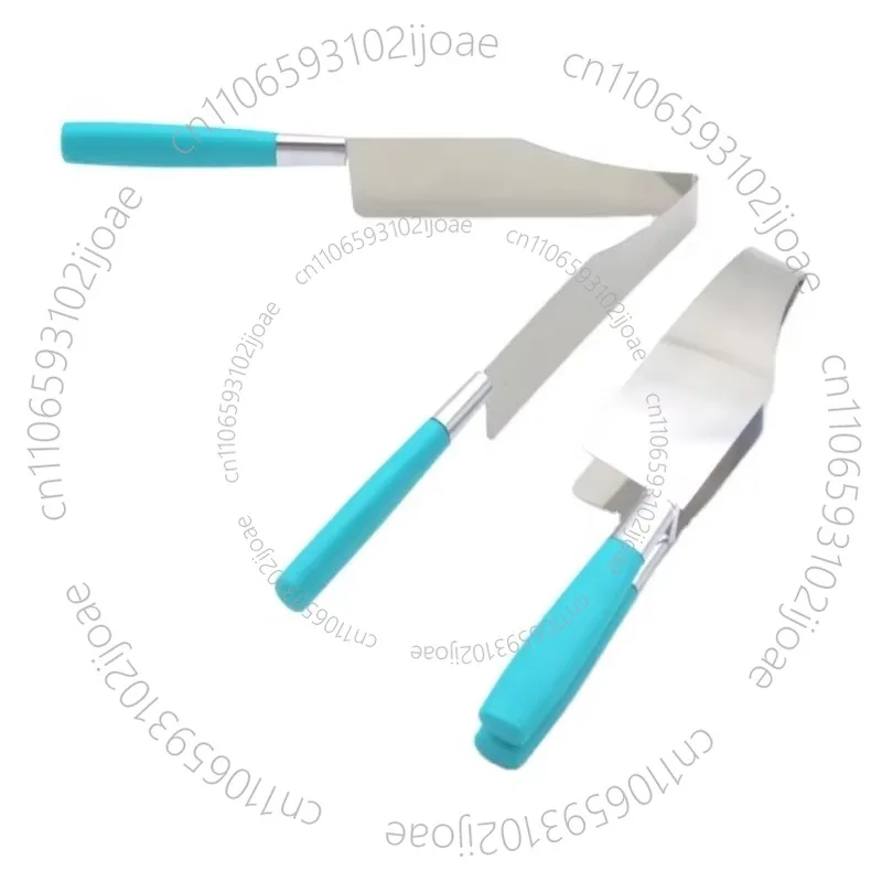 

Stainless steel pie knife slicer server lift cake splitter
