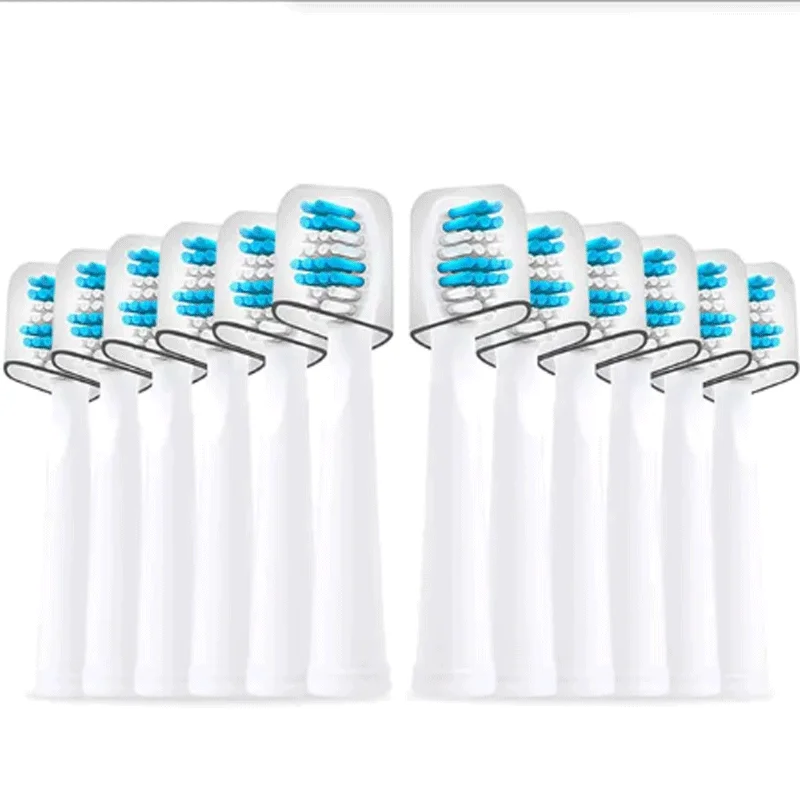 

12 шт., сменные головки для электрической зубной щетки fairywill seago