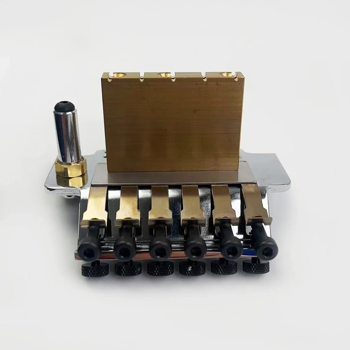 Original Genuine GOTOH GE1996T Locking Tremolo System Bridge Without Locking Nut ( Chrome Black Gold ) MADE IN JAPAN