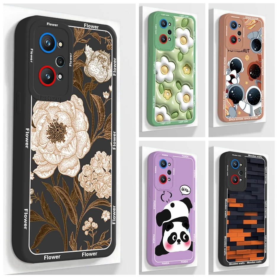Funda de silicona para teléfono móvil, carcasa suave para OPPO Realme GT Neo2, Realme GT2 5G/Realme GT Neo3T/Realme Q5 Pro 5G