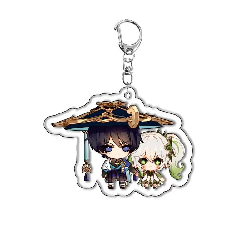 Genshin Impact Traveler Wander - Anime Merchandise Keychain บทวิจารณ์และราคา