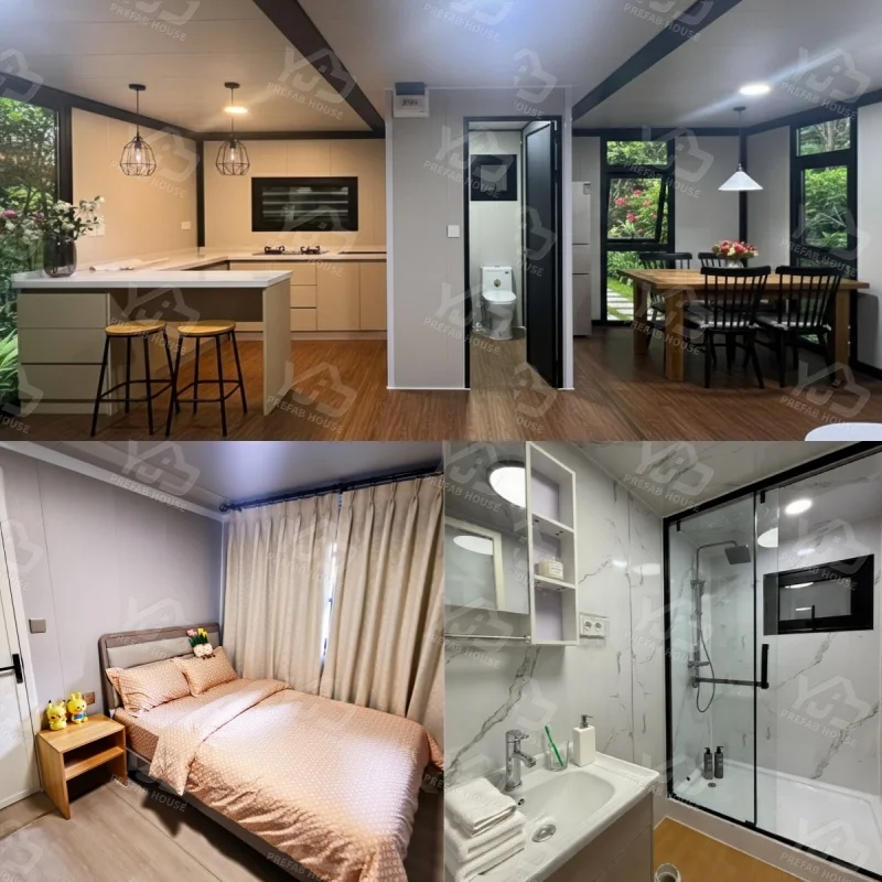 Casas Prefabricadas Económicas, Mejores Precios, Venta de Casas Prefabricadas Modulares de 2 Habitaciones en Chile