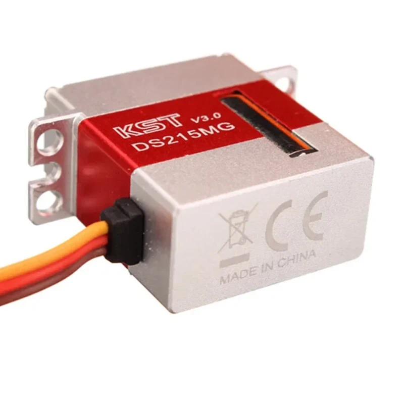 KST DS215MG Cyfrowa wersja V8.0 Bezrdzeniowa płytka krzywkowa CCPM / serwo steru do helikoptera RC 380 450 480 500