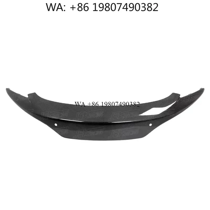 Wmwmnu Carbon Fiber Front Bumper Cover Blade for 2014-2017 650S Body Kit Lip Spoiler Replacement Auto Parts