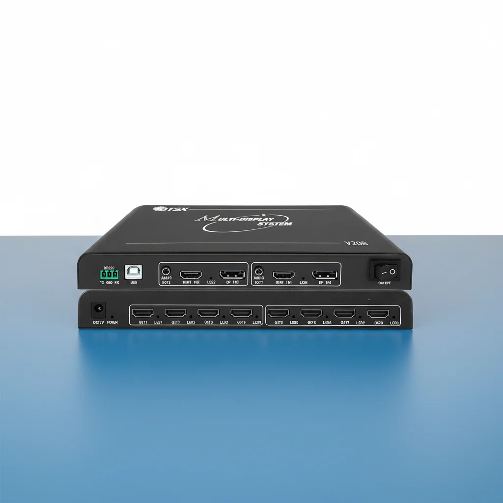 BIT-MSE-8K-208HD Video Wall Controller 8 Screen Any Layout Multi-Screen Expander 1x4 2x4 2x3 2x2 1x6 1x8 Multi-Monitor