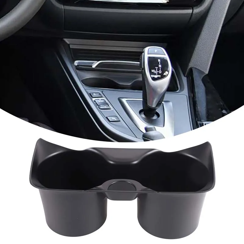 Для BMW 1, 2, M2 серии F20, F21, F22, F23, F87, черный держатель для стаканов, ящик для хранения, пепельница, накладка на подстаканник для центральной консоли автомобиля.