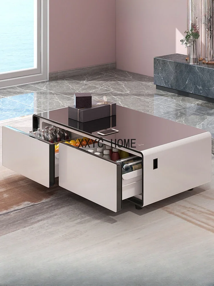

Coffee table refrigerator one set multifunctional refrigerator one dual-use cold drink 2023 ice bar
