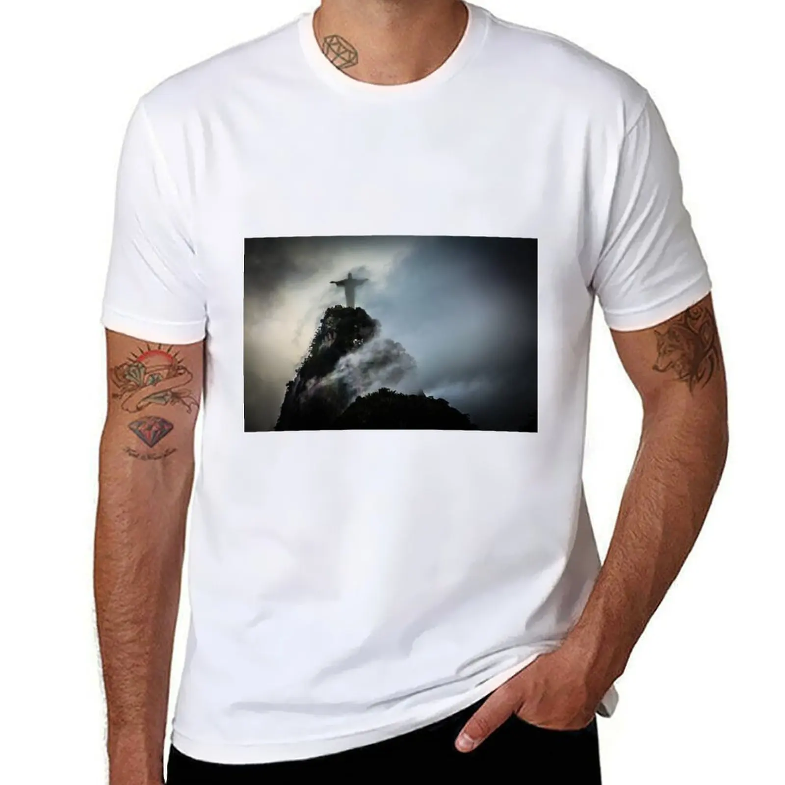 

Christ the Redeemer Vol. 2 T-Shirt cotton t shirt man man t shirt cotton high quality T-Shirt