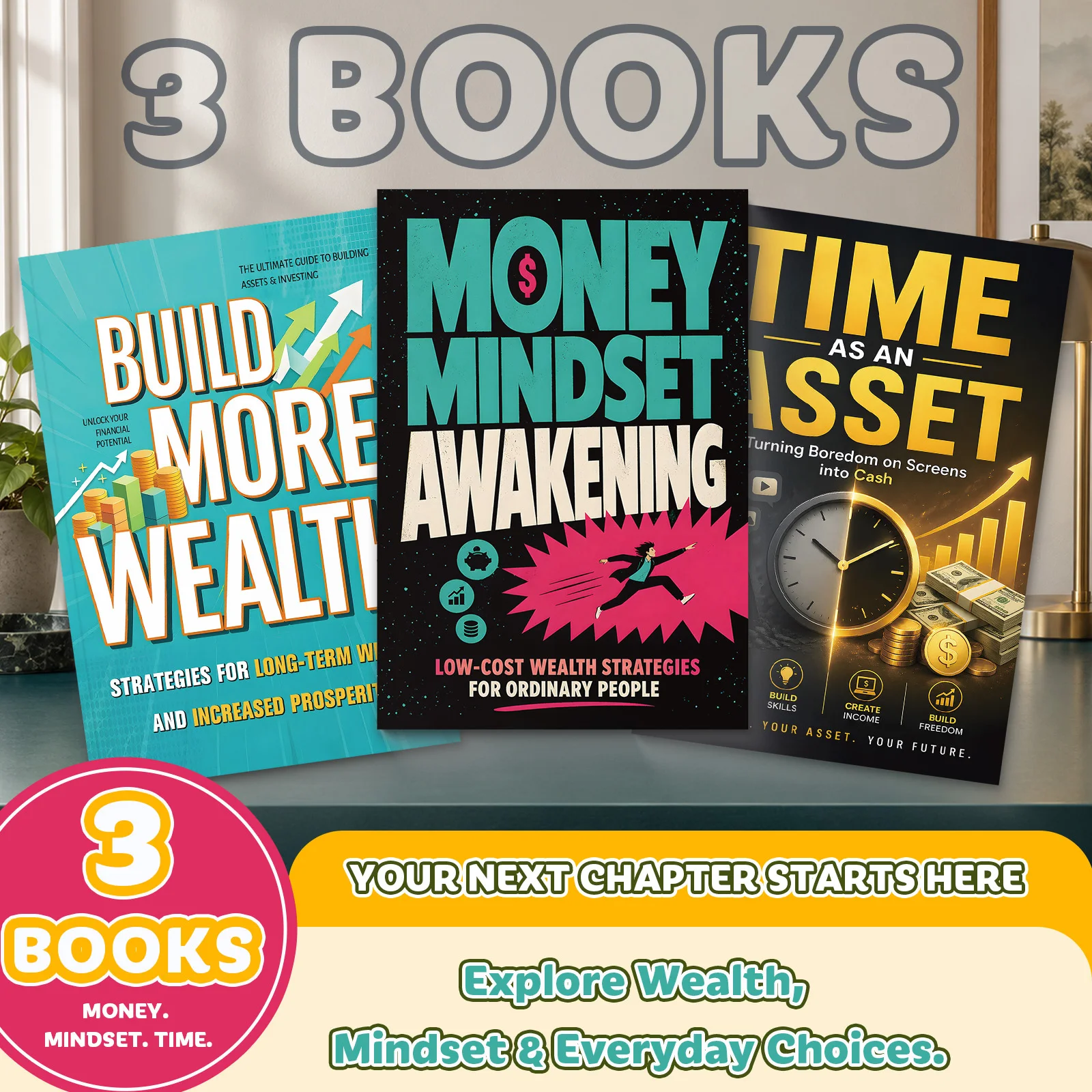 Wealth Building, Money Mindset & Time Management — Explore Smarter Financial Habits, Long-Term Wealth Strategies and Better