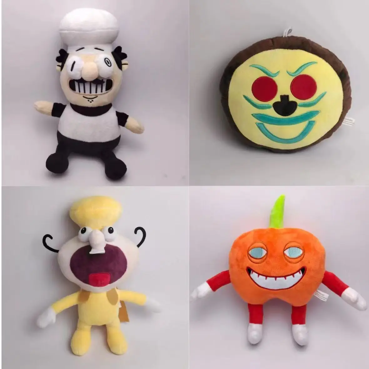 Pepperman Plush Action Figure Toys For Pizza Tower Games Children's Birthday And Holiday Gifts Car Decoration