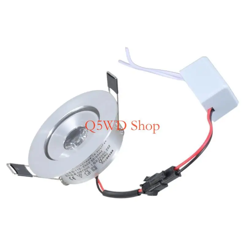 Q5WD Aluminum Alloy Modern Recessed LED Light Suitable for Cabinets and Drop Ceilings