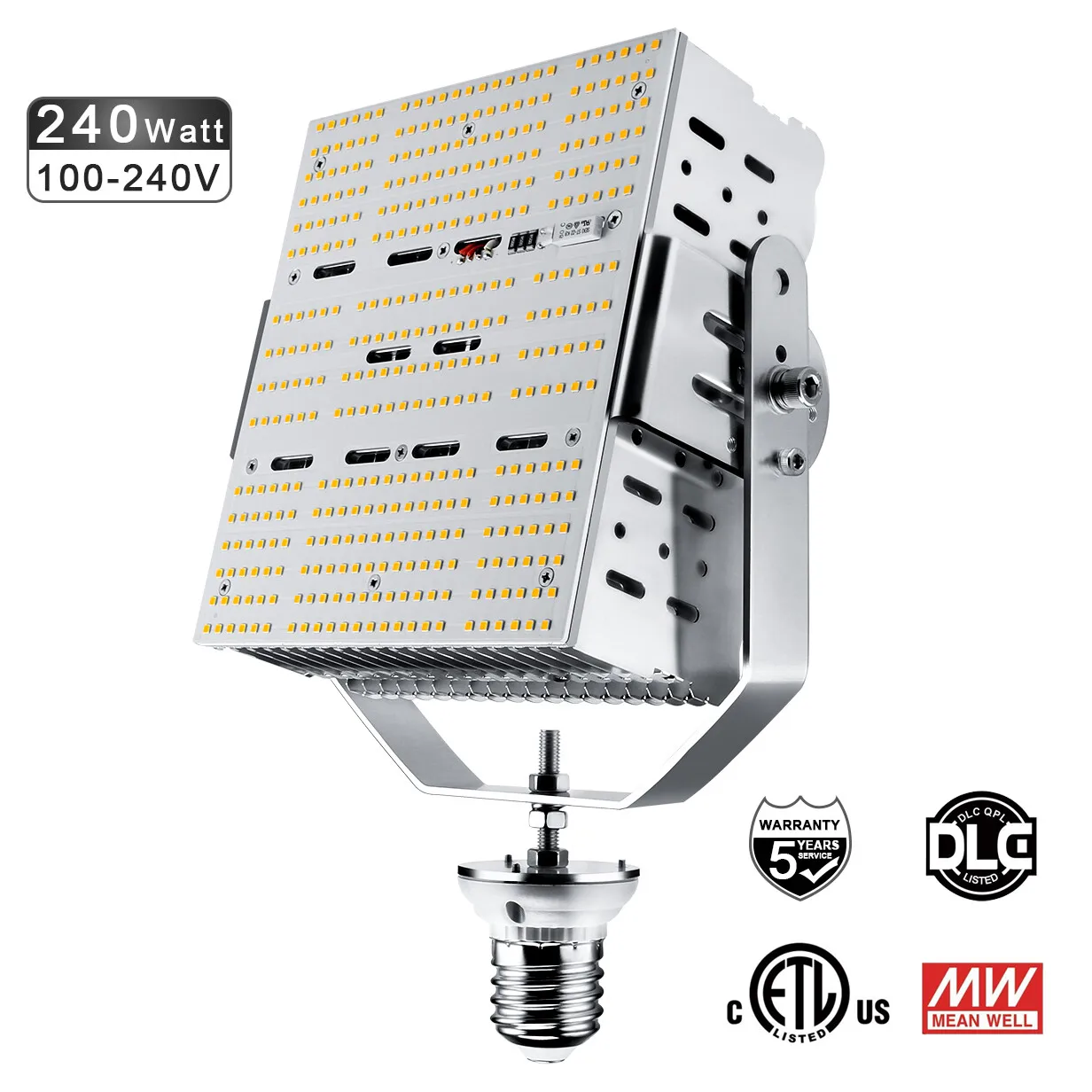 4 sets of 480V E39 240W LED refitted panel kits Stadium Stadium Tennis Courts -